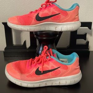 Nike Free running shoe.